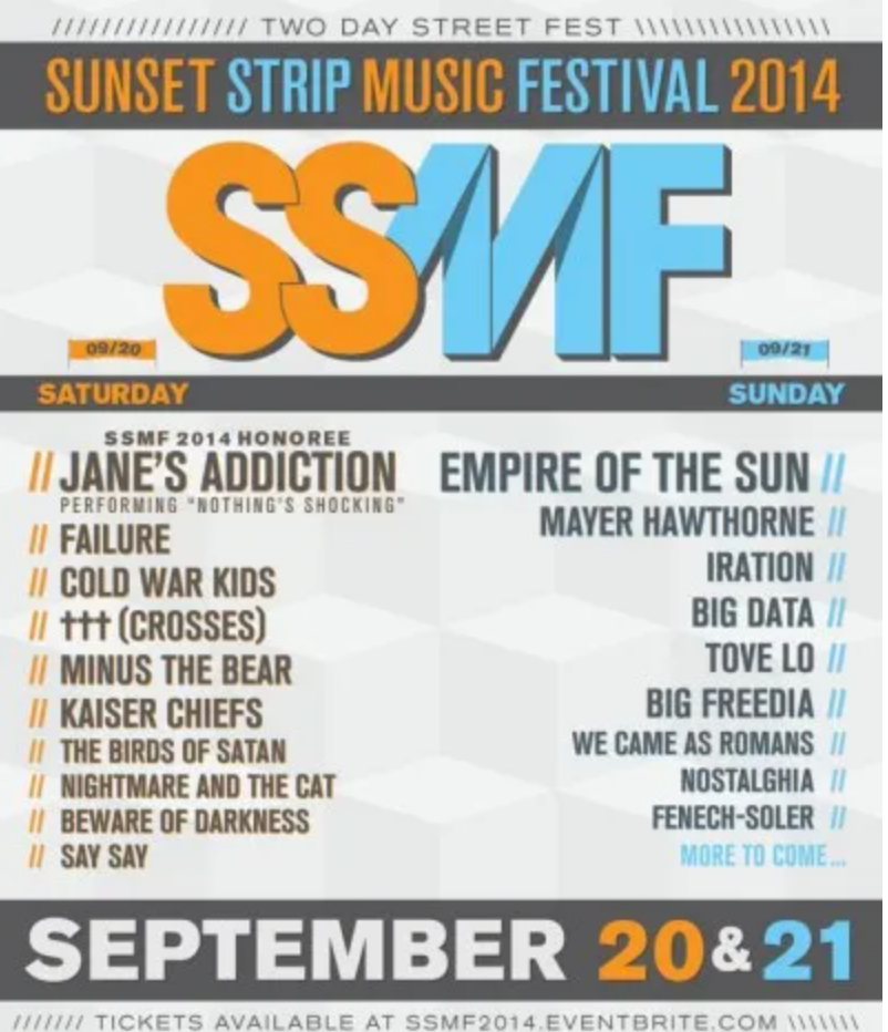 Sunset Strip Music Festival